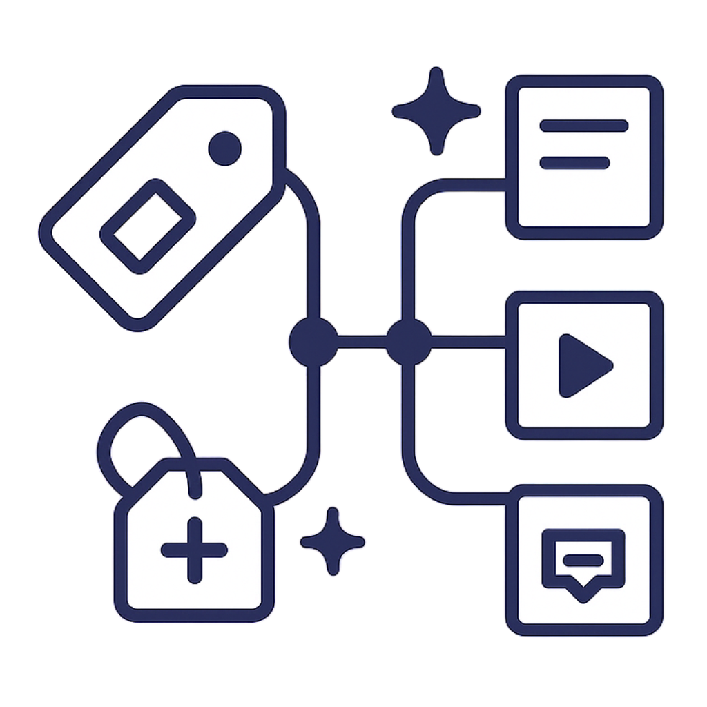 offer to content mapping